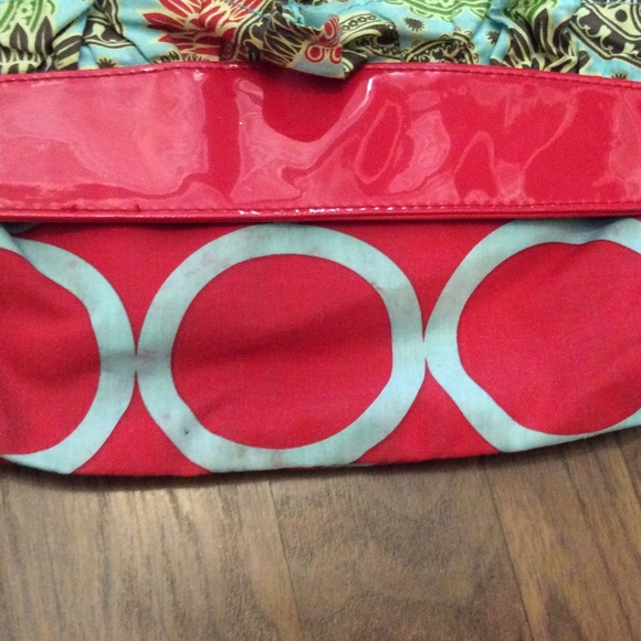 Mud Pie ruffled wristlet - Picture 6 of 8